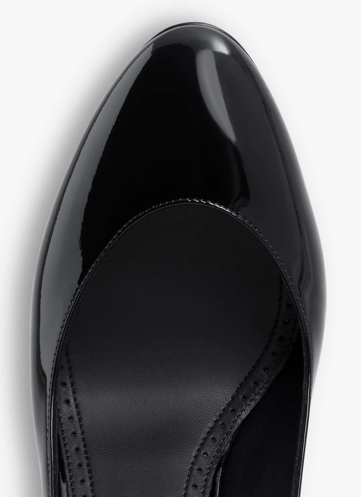 DECOLLETE SLINGBACKS IN PATENT CALFSKIN ALAÏA BLACK DECOLLETE SLINGBACKS IN PATENT CALFSKIN